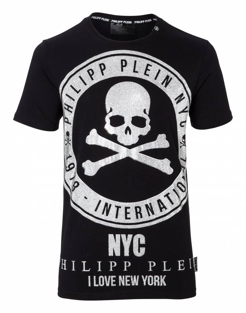 חולצת טריקו שחורה לגבר philipp plein a17c-mtk1246-pjy002n_02 פיליפ פליין (מידה S)