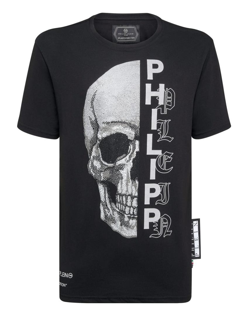 חולצת טריקו שחורה לגבר philipp plein s19c-mtk3101-pjy002n_0202 פיליפ פליין (מידה L)